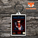 Terminator 2 Judgement Day Retro NES Game Cover Art Gaming Keyring