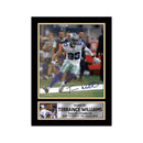 Terrance Williams 2 Limited Edition Football Signed Print - American Footballer