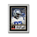 Terrell MicClain 1 Limited Edition Football Signed Print - American Footballer