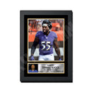 Terrell Suggs 2 Limited Edition Football Signed Print - American Footballer