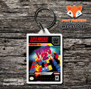 Tetris 2 Game Inspired Retro Gaming Keyring