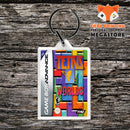 Tetris Worlds Retro Gaming Keyring