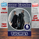 The Dark Tower Theme Style Personalised Kids Inspired Movie Birthday Card (SA)