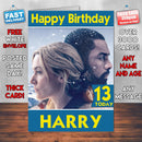 The Mountain Between Us Theme Style Personalised Kids Inspired Movie Birthday Card (SA)