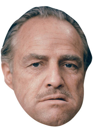 The Godfather Mask -Marlon Brando- JB Actor Movie Tv Celebrity Party Face Mask