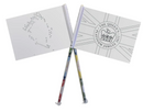 The Queen's Platinum Jubilee Original DoodleFlag® (Includes 4 Crayons)
