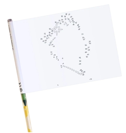 The Queen's Platinum Jubilee Original DoodleFlag® (Includes 4 Crayons)