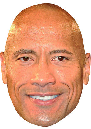 The Rock JB Actor Movie Tv Celebrity Party Face Mask