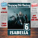 The 100 Season 4 Theme Style Personalised Kids Inspired Movie Birthday Card (SA)