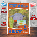 The Adventures Of Abney & Teal 5 Style Theme Personalised Kidshows Birthday Card (SA)