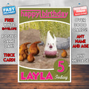 The Adventures Of Abney & Teal 6 Style Theme Personalised Kidshows Birthday Card (SA)