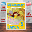 The Adventures Of Abney & Teal 7 Style Theme Personalised Kidshows Birthday Card (SA)
