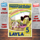 The Adventures Of Abney & Teal 9 Style Theme Personalised Kidshows Birthday Card (SA)