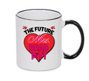 BLACK MUG - The Future Mrs BRAD PITT mug - Celebrity Mug
