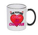 BLACK MUG - The Future Mrs JIM CHAPMAN mug - Celebrity Mug