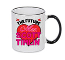 BLACK MUG - The Future Mrs SCOTT TIMLIN mug - Celebrity Mug