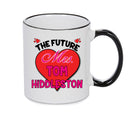 BLACK MUG - The Future Mrs TOM HIDDLESTONE mug - Celebrity Mug