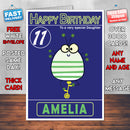 The Lingo Show 5 Style Theme Personalised Kidshows Birthday Card (SA)