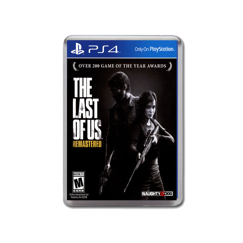 The Last Of Us Remastered Ps4 Game Inspired Retro Gaming Magnet