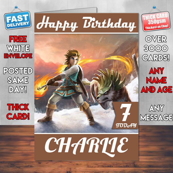 Personalised Birthday Card