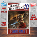 Personalised The Two Thrones Prince Of Persia Inspired Style Game Kids Inspired Birthday Card (SA)