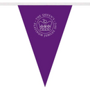 The Queen's Platinum Jubilee - 200x300mm Triangular Outdoor Bunting