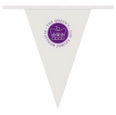The Queen's Platinum Jubilee - 200x300mm Triangular Outdoor Bunting
