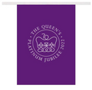 The Queen's Platinum Jubilee - A4 Rectangular Outdoor Bunting