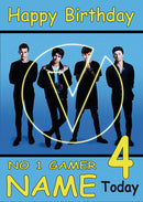 The Vamps Personalised Music Style Kids Adult FUNNY Birthday Card