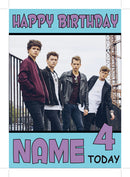 The Vamps 2 Personalised Music Style Kids Adult FUNNY Birthday Card