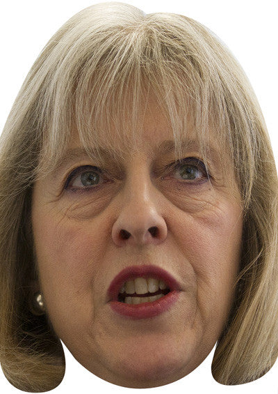 Theresa May Face Mask – Fancy Dress Cardboard Costume Mask