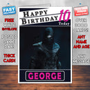 Personalised Thief 2 Inspired Style Game Kids Inspired Birthday Card (SA)