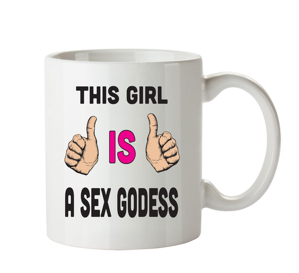 This Girl Is A Sex Goddess Personalised ADULT OFFICE MUG – printed mug product image 1