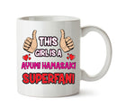 This Girl is a Ayumi Hamasaki SUPERFAN Printed Mug