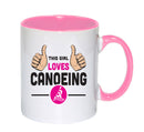 This Girl Loves Canoeing 2 Mug