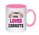 This Girl Loves Carrots Mug