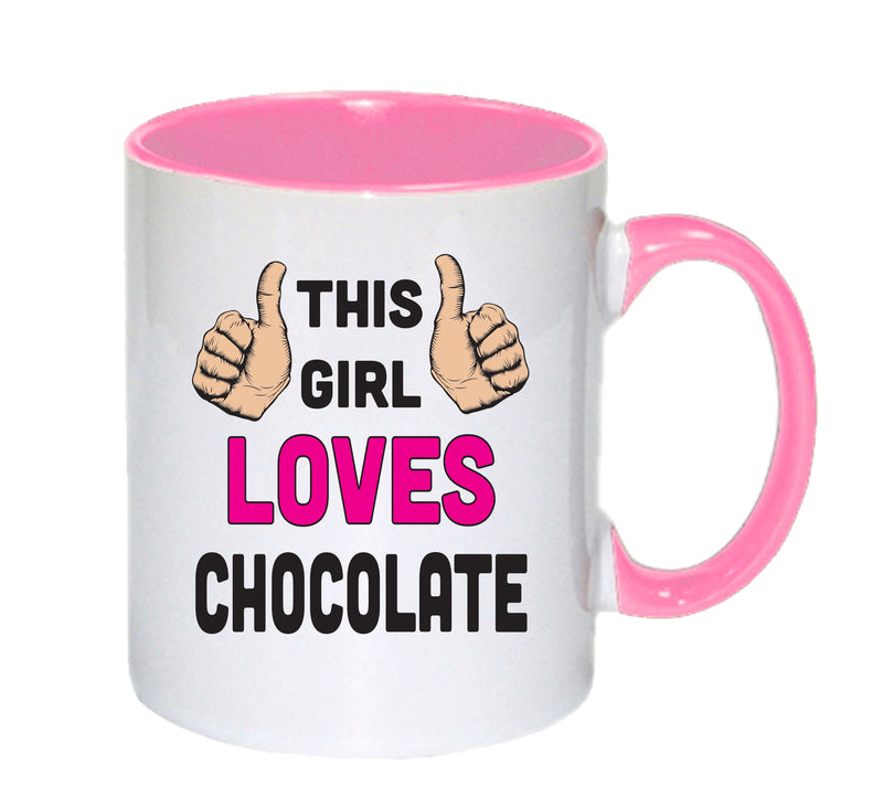This Girl Loves Chocolate Mug