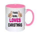 This Girl Loves Christmas Mug