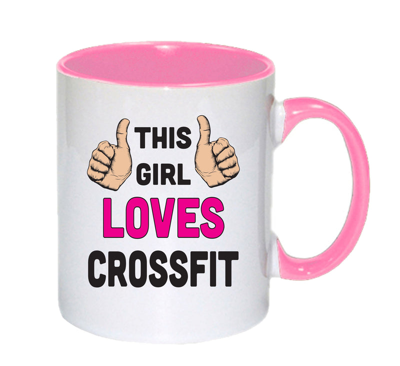 This Girl Loves Crossfit Mug