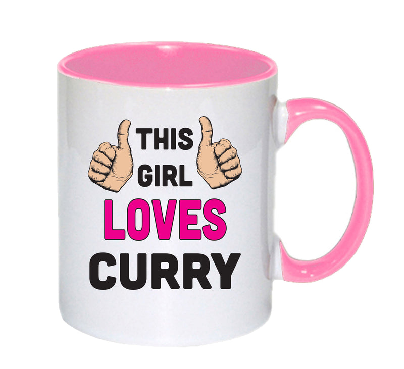 This Girl Loves Curry Mug