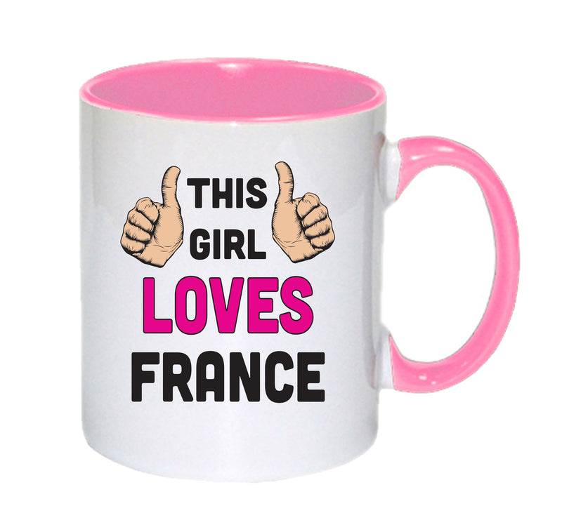 This Girl Loves France Mug