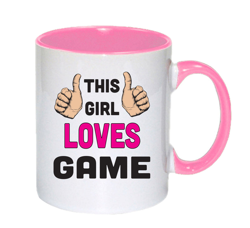 This Girl Loves Game Mug