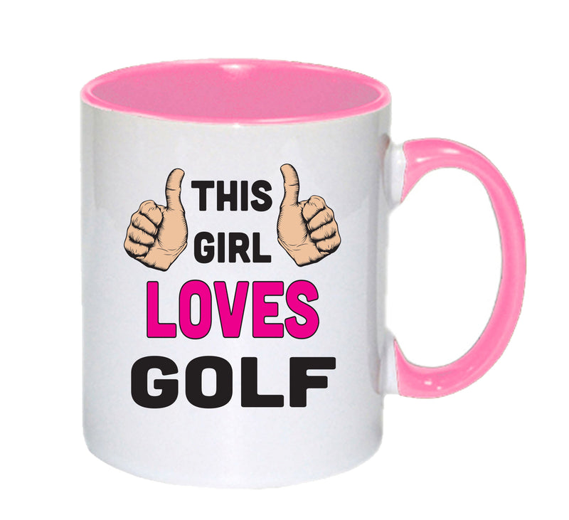 This Girl Loves Golf Mug