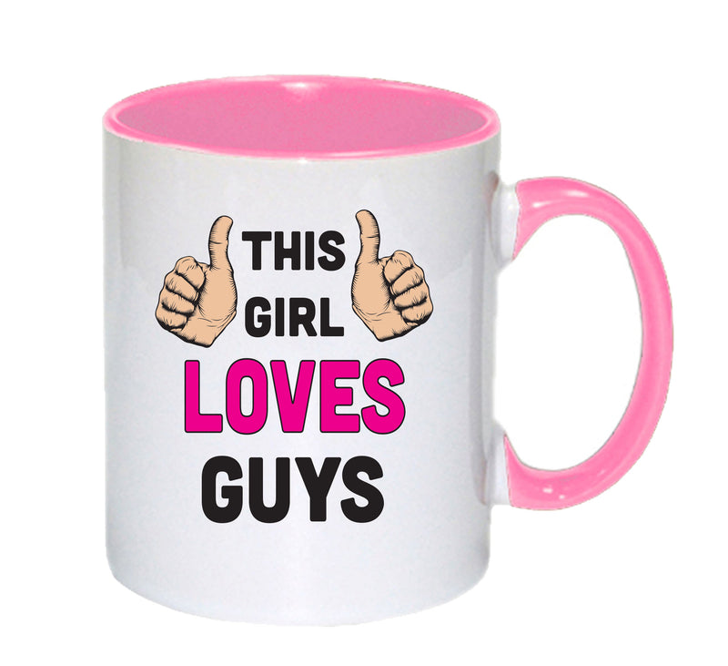 This Girl Loves Guys Mug