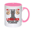 This girl loves her Bouvier Des Flandres Mug - Dog Lover Mug