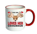 This girl loves her Chihuahua Mug - Dog Lover Mug