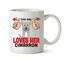 This girl loves her Fox Cimarron Mug - Dog Lover Mug