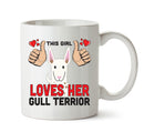 This girl loves her Gull Terrier - Mug - Dog Lover Mug