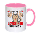 This girl loves her Sulimov Mug - Dog Lover Mug