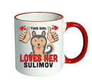 This girl loves her Sulimov Mug - Dog Lover Mug